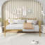 Structure de lit de jour simple en métal avec tête de lit, lit plateforme sans sommier, canapé-lit peu encombrant pour salon, chambre à coucher, chambre d'amis-2131467554-2131467555