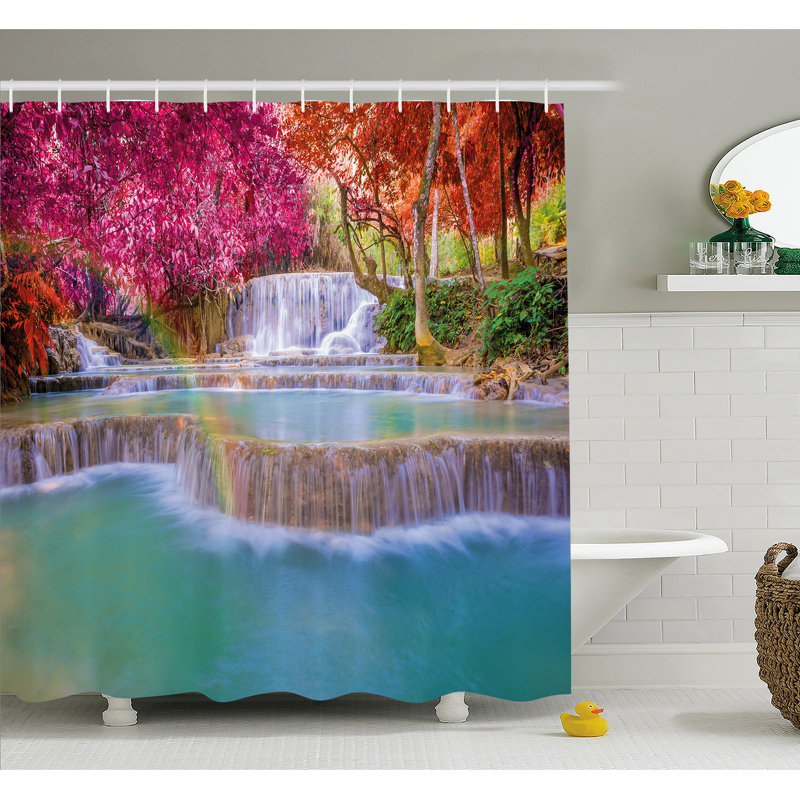 Ensemble de rideau de douche, H 75 po x l 69 po