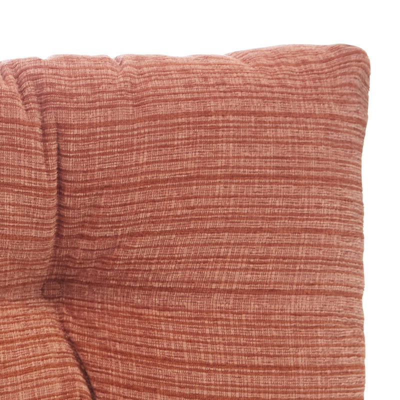 Coussin de banc antidérapant 35 po x 14 po x 3 po, Argile
