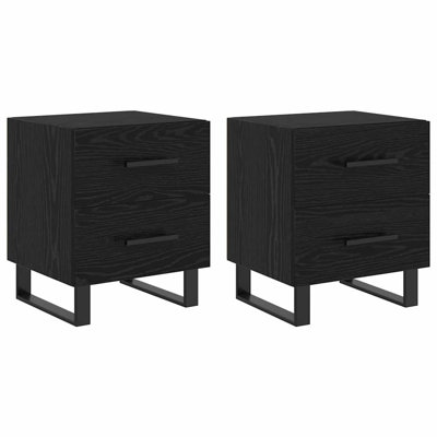 Bedside Cabinets 2 Pcs 40 X 35 X 47.5 Cm