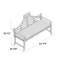 Banc de jardin en bois Cullins-18258841