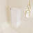 Travus 12'' Single Wall Mounted Required Linen Cabinet，Floating Bathroom Side Storage with 1 Shelf-1650711890