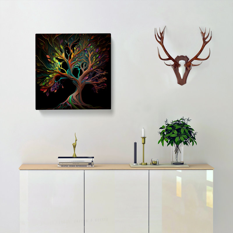 Modern Wall Art - Wrapped Canvas - Framed Print