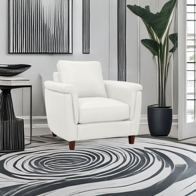 Rambrij 38" Wide Top Grain Leather Club Chair