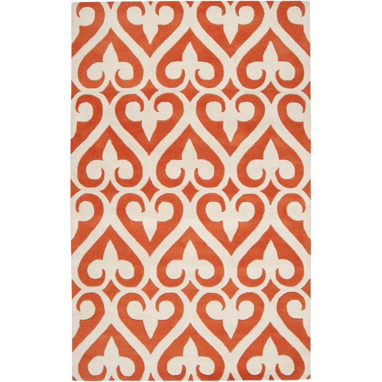 Wool Geometric Indoor Rug