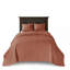Ensemble de couvre-lit réversible 3 pièces rouge argile-130419425-130419424