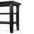 Acadian Solid Wood Transitional Table with Open Shelves-1063236911-955524085