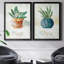 Sauge en pot - ensemble de 2 peintures sur toiles-1781665437-1781665436