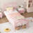 Twin Size Metal Bed Frame With Butterfly Pattern Design-466115710