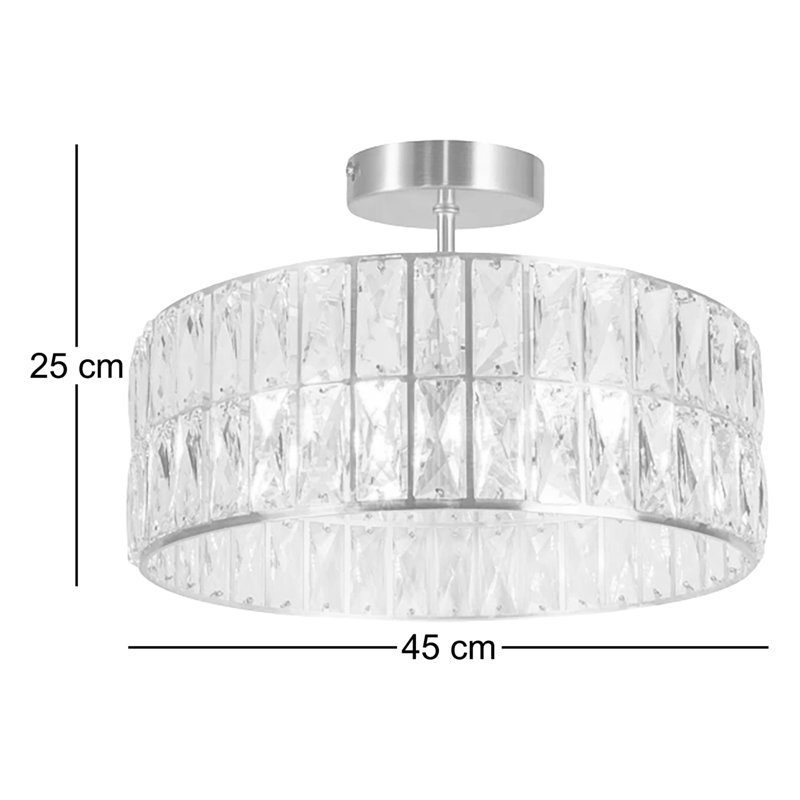 Atifete 6 - Light Pendant, Satin Brass