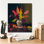  «Late Summer Snapdragons» par Christopher Pierce, art mural sur toile, 20 po x 24 po