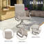 Fauteuils d'extérieur pivotants-408527449