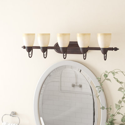Éclairage pour meuble-lavabo 5 lumières Boutin