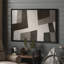 Art mural encadré, impressions murales abstraites rétro pour chambre à coucher - 24 po x 36 po-950452