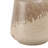 Warm Rustic Ceramic Table Vase for Home Decor, Decorative Flower Vase with Glazed Finish and Timeless Shape, Perfect for Displaying Fresh or Faux Floral Arrangements in Any Room - Tan & Cream-1114670970