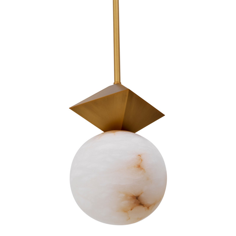 Pendant Elko Antique Brass Finish