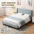 Linvel Upholstered Wingback Platform Bed-1546775915-1546775924