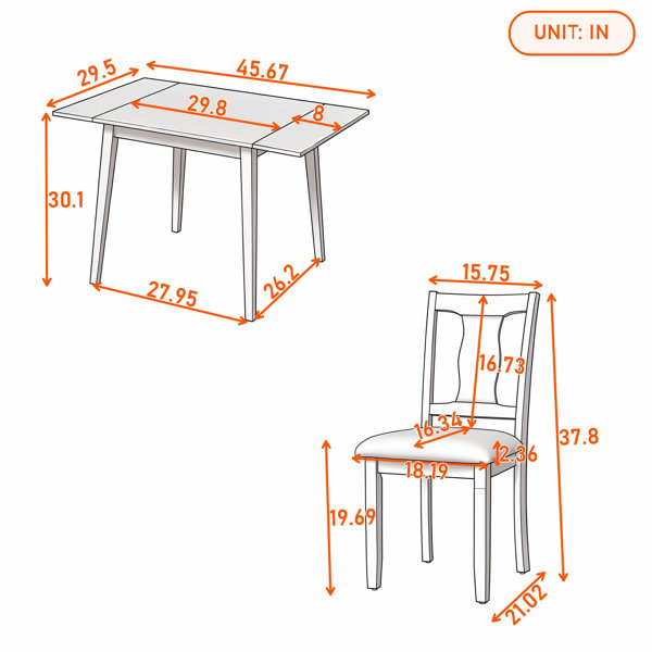 Dimensions du produit