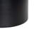 Black Alixia Metal Round Drum End Table-220773466-220773445