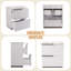 Meuble-lavabo Hurlburt avec lavabo en céramique intégré et rangement intelligent?-353255623