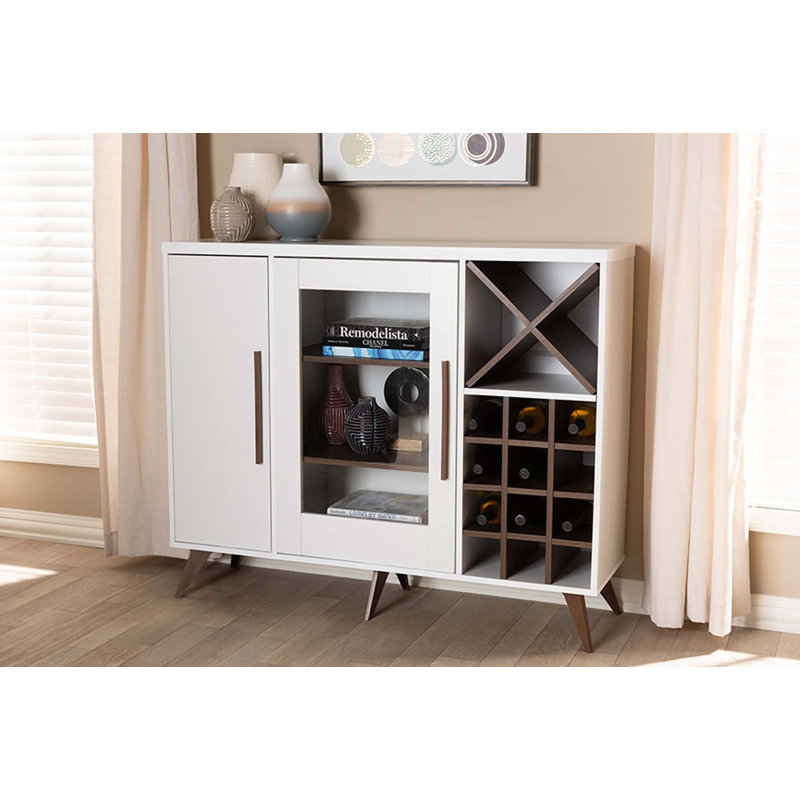 Armoire à vin Dublin, Blanc