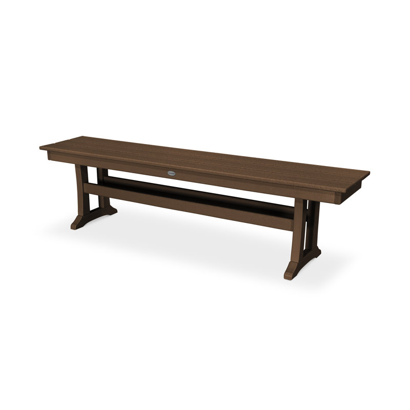 Banc à tréteaux Farmhouse, Teck