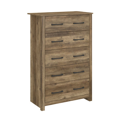 Walter 5 Drawer 46.7" H Dresser