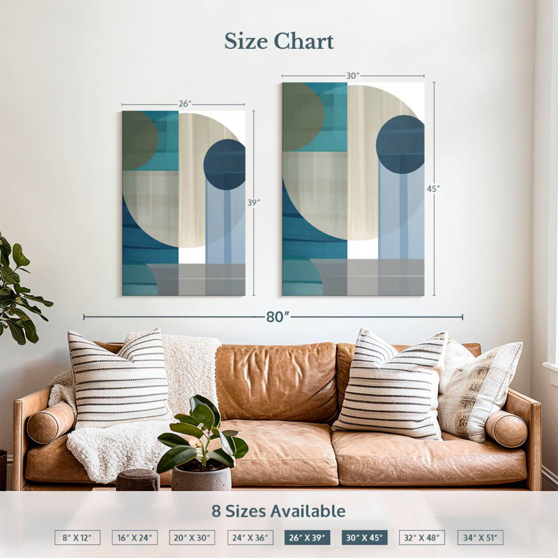 Avery Blue I, 39" H x 26" W