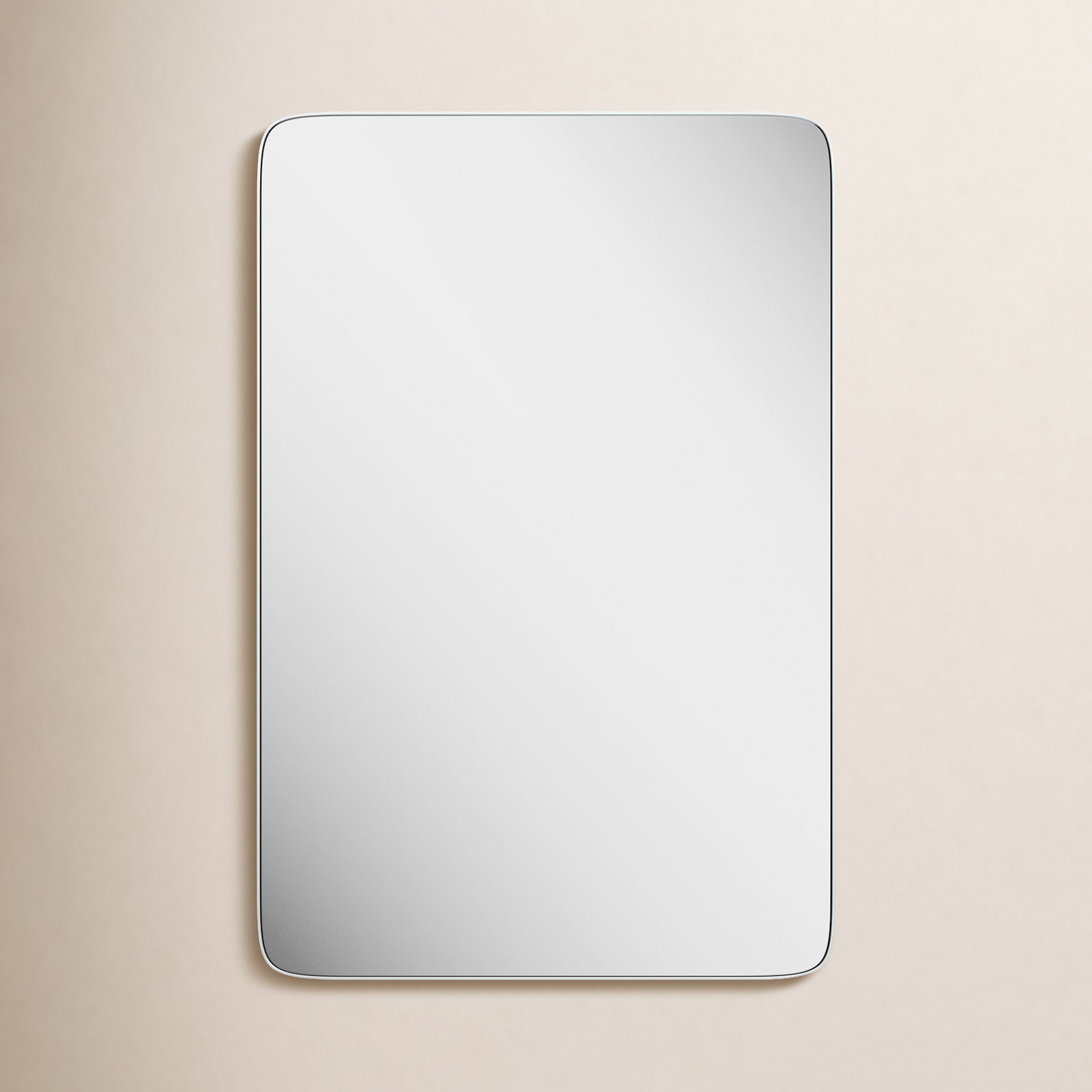 Eaton Mirror, Silver, 36" x 24"