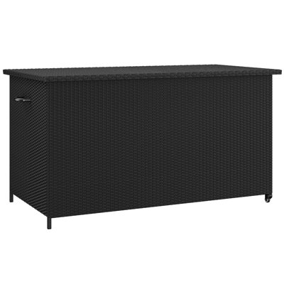 150cm W 650L Metal Deck Box with Wheels