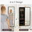 Blayde Wall Jewellery Cabinet with Mirror Jewelry Armoire-755494095