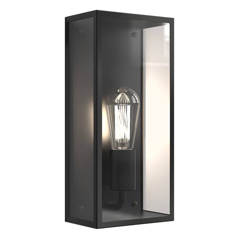 Messina 1 - Light Outdoor Flush Mount, Textured Black