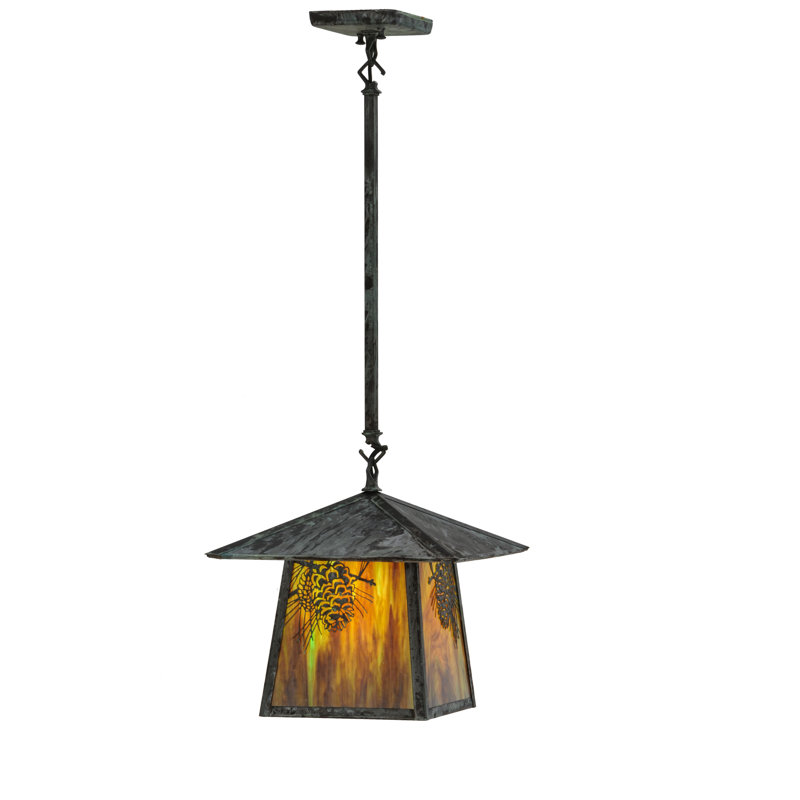 Luminaire suspendu géométrique 1 lumières lanterne