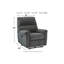 Fauteuil inclinable électrique Delara