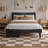 Phoenix Wood Platform Bed with Storage Drawers-1174548194-1174548195