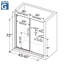 Porte de douche pivotante 30 po x 72 po Ultra-G-19614614