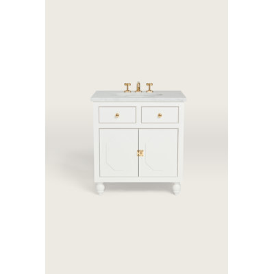 Harper in. W Wall Mounted Single Double Bathroom Vanity Base