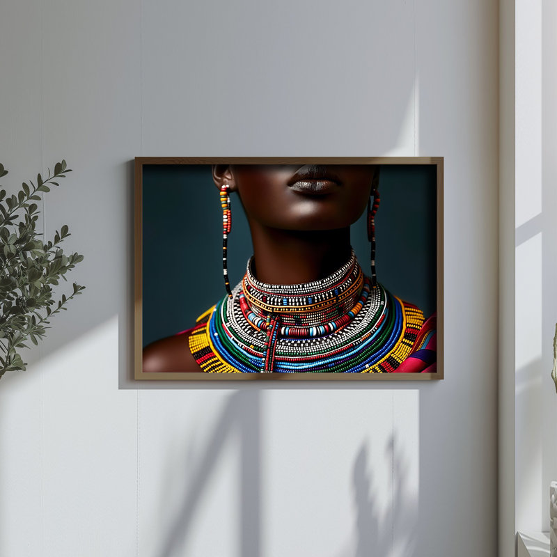 Elegant Decorative Framed MDF Painting, 13.8 x 18.5 x 0.1 inches | 100% MDF with 3 mm Thickness, 100% Pine Wood Frame | UV Printed Artwork for Stylish Home Decor, Perfect for Living Room or Office