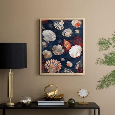NAUTICAL Series CCCXIX Framed Print - Solid Wood