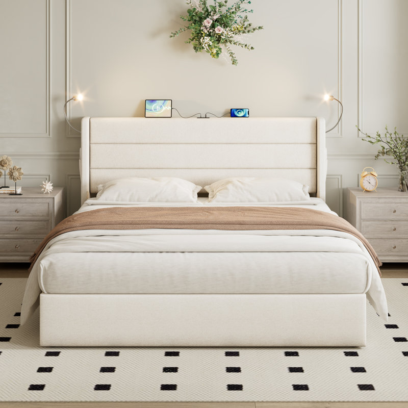 Ottoman Storage Bed, Kingsize (5')