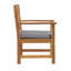 Chaise de patio avec coussins Manchester