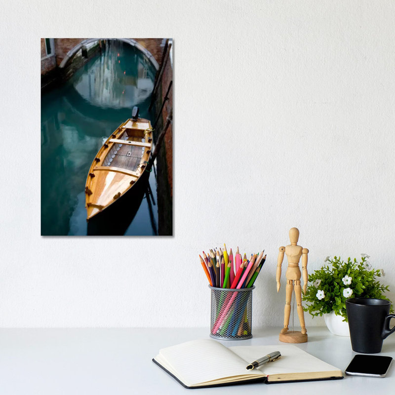 Sanpierota at Rest, Venice, Italy 1 Piece Wrapped Canvas Wall Art, 20.32 cm H x 30.48 cm W