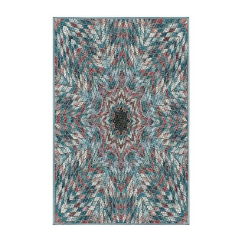 Oriental Indoor Rug, Rectangle 5' x 8'