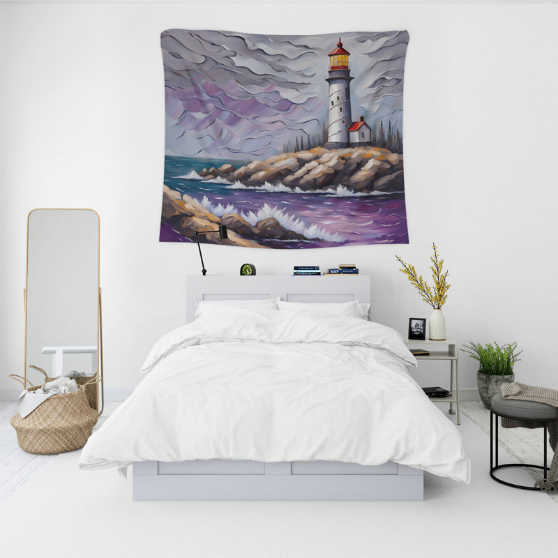Tapisserie murale, H 80 po x l 68 po x P 0,8 po