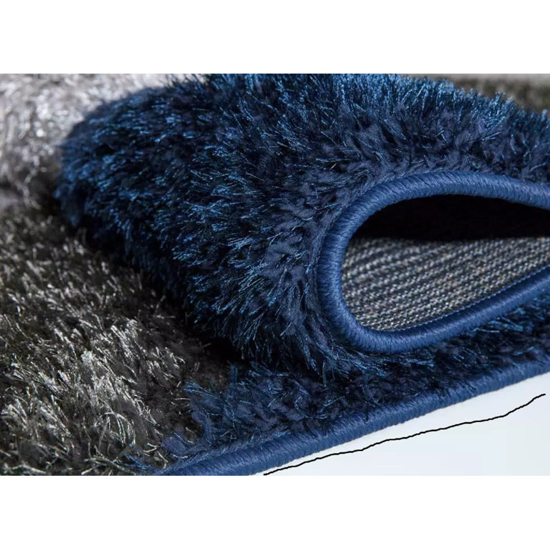 Solid Colour Shag Area Rug, Rectangle 200 x 290cm