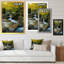 «Beautiful Summer Forest Waterfall II», œuvre d'art traditionnelle sur toile-657372354-657372353
