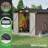 Large Outdoor Metal Storage Shed-112197374
