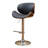 Swivel Upholstered Adjustable Height Counter Stool-1254470412