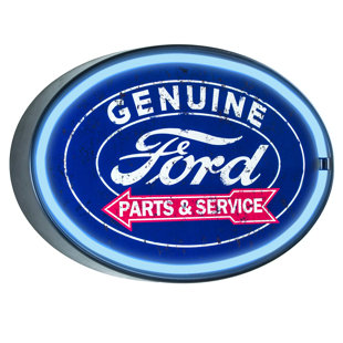 Enseigne lumineuse del ford