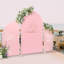 Supports de décoration de fond de mariage avec housse-97741624